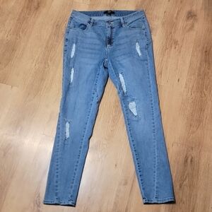 Ellos Distressed Skinny Jeans